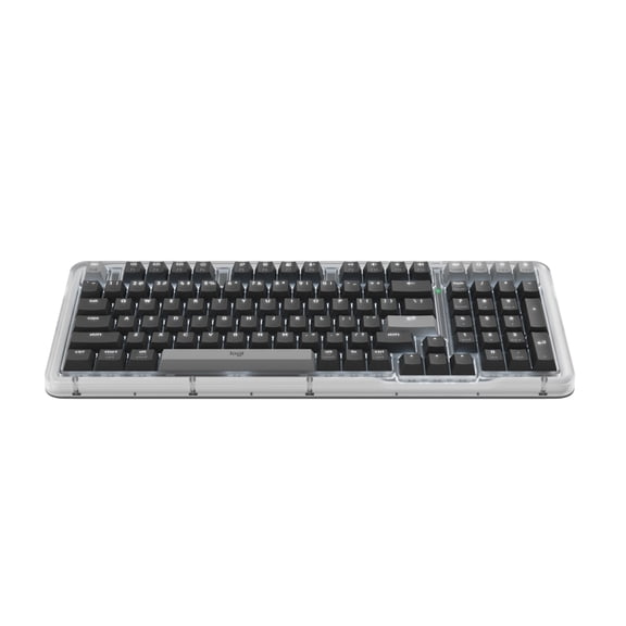 Logitech Alto Keys K98M wireless mechanical keyboard, customizable keyboard with vibration absorbing gasket, Bluetooth, Graphite