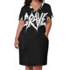 thumbnail image 2 of Grave-vestido de noche clásico para mujer Camiseta holgada con bolsillos ropa de graduación, 2 of 6