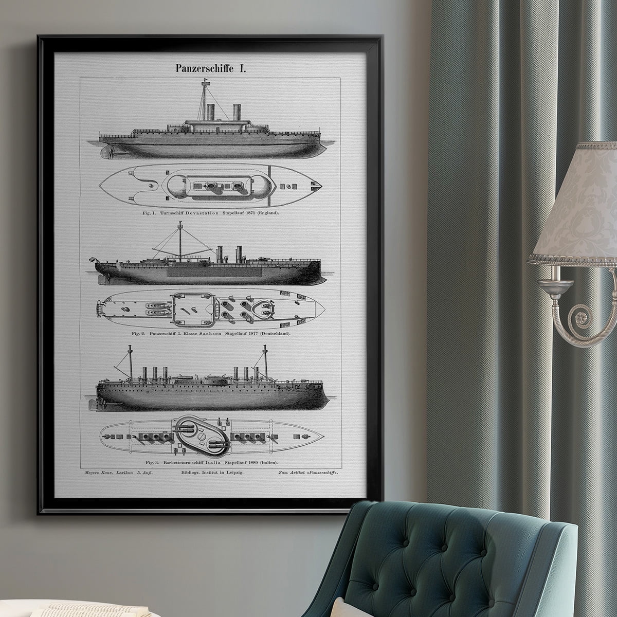 Industrial Ship Premium Classic Framed Print - Ready to Hang