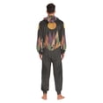 thumbnail image 4 of FORMRS Onesies Pajama for Adults Unisex Hoodie Winter Jumpsuit One Piece Sleepwear, Sizes S-2XL, Abstract Mountain, 4 of 7