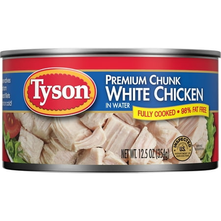 (2 Pack) Tyson® Premium Chunk White Chicken Breast, 12.5 oz.