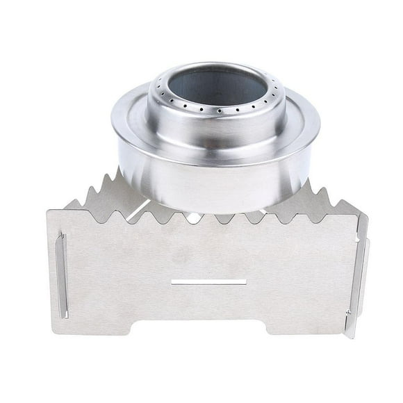 Estufa De Portátil Mini Quemador de material acero Inoxidable Plegable Para Utensilios De Cocina Libre Camping Senderismo Mochilero