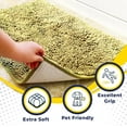 thumbnail image 2 of Muddy Mat® | Super Absorbent Door Mat Indoor, Microfiber Quick Dry Chenille Entryway Rug, Non-Slip Front Door Mat, Indoor Mats for Entryway, Machine Washable Pet Rug, Yellow 24"x36", 2 of 6