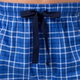 thumbnail image 2 of Pantalón de Pijama para Hombre IZOD de Forro Polar Sedoso Azul/Amarillo XXL, 2 of 5