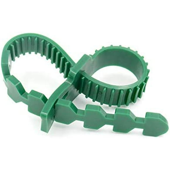 10 pcs 33cm Heavy Duty Soft Rubber Ties Adjustable Interlock Garden Tree Ties Flower Rose for Tree Plant Support