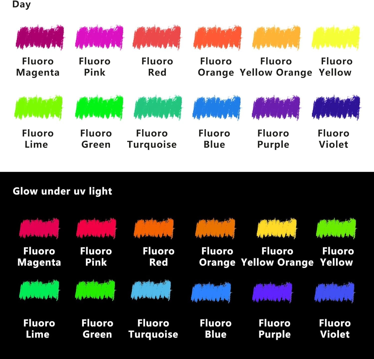 Neon Oil Pastels Set of 12 Colors, Soft Oil Pastels for Art Painting, Drawing, Blending (10 x 70 mm)