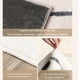 thumbnail image 2 of sweethay Alfombras de noche, manta lavable gruesa irregular, alfombrilla para el suelo, de café para dormitorio, sofá de Camping, decoraciones de Decoración del hogar 80*120cm sweethay HA071913-03, 2 of 6