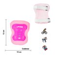 thumbnail image 5 of Casco Para Bicicleta Juvenil Rosa LAVIGA Plástico De Alta Resistencia Ajustable, 5 of 5