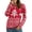Red Christmas Tree, variant on Asklazy Women's Pullover Sweaters Long Sleeve Print Knitted Crew Neck Sweater Tops（a Little Run Big）,XL,Christma
