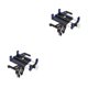 thumbnail image 1 of Yuarrent Soporte de teléfono para bicicleta, soporte de navegación para manillar de motocicleta ajustable Universal, organizador de soporte de aleación Azul 2piezas Yuarrent CBP232886, 1 of 5
