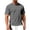 Gray, variant on Men's Ice Silk Cool Athletic Shirts Ultra Thin Stretchy Loose Short Sleeve Tops Moisture Wicking Workout Breathable Quick Dry Tees Gray XXL