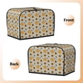 thumbnail image 3 of Sikiie Fall Thanksgiving Day Toaster Covers 2 Slice Dustproof Toaster Cover Bread Machine Cover, Dustproof Cover - 11.4" x 7.5" x 7.9", 3 of 7