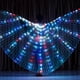 thumbnail image 5 of Danza Del Vientre LED Colorida Con Palo Telescópico Equipo De Baile De Mariposa LED Trajes de lámpara Brilnte Accesorios De Rendimiento Brilnte Niño BLESIY Alas de Isis para danza del vientre, 5 of 8