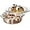 1L, variant on Round Glass Casserole Dish Set, Casseroles Cookware with Glass Lid, Casserole Dish With Lid(Set of 3-0.65L+1L+1.4L)
