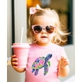 thumbnail image 3 of Trendy Turtle Shirt for Women, Teens & Kids Summer Sea Turtle T-Shirt Pink Shirt 4T, 3 of 5