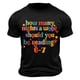 thumbnail image 3 of Ceisia Men's Gradient Printed Casual Elastic Sports Round Neck Activewear Top Gift, 3 of 4