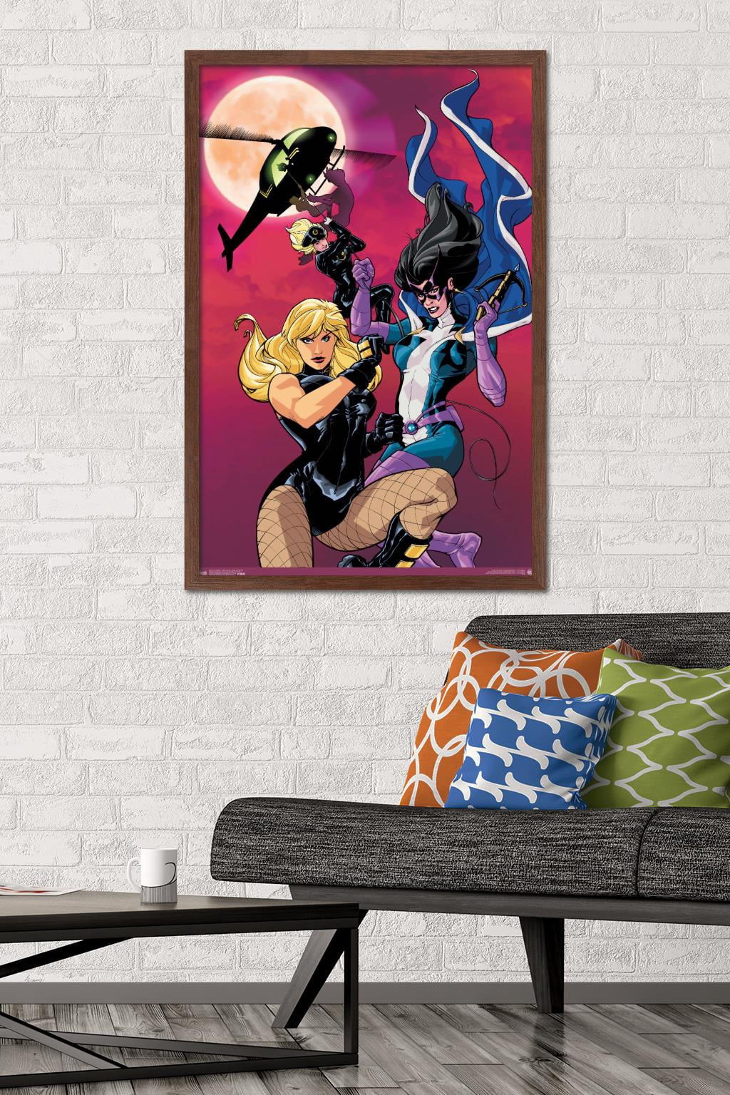 DC Comics - Birds of Prey - Birds of Prey #92 Wall Poster, 22.375" x 34", Framed