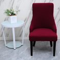 thumbnail image 1 of Funda de silla perfecl moderna impermeable para asiento trasero Vino rojo, 1 of 8