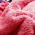 thumbnail image 5 of NC Sherpa Blanket Multi-color Reversible Bed Blankets Twin (Count 2), 5 of 6
