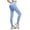 Sky Blue, variant on Workout Leggings for Women,High Waist Seamless Yoga Pants | Squat Proof Lifting Leggings | Non See Through Workout Compression Tights for Gym, Running(Coffee,L)