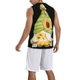 thumbnail image 2 of Sikiie Sunflower Gnomes Basketball Jersey Reversible Men's Mesh Athletic Sports Shirts Training Practice S-4XL3X-Large, 2 of 6