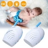 Anself Portable 2.4GHz Wireless Digital Audio Baby Monitor Two Way Talk Crystal Clear Baby Cry Detector Sensitive Transmission