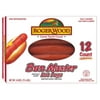 Roger Wood Bun Master Hot Dogs, 24 oz, 12 Count, Fresh, Sausages & Hot Dogs