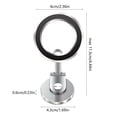 thumbnail image 3 of Rbaofujie Mobile Phone Holder Cell Phone Rack Magnetic Cell Phone Rack Cell Phone Support Bracket for Car General Purpose Cell Phone Car Holder, 3 of 6
