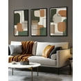 thumbnail image 6 of Drsoum Large Modern Abstract Home Decor 24x36in3pcs Black Framed Picture Wall Art Color Blocks Artwork for Living Room Bedroom, 6 of 8