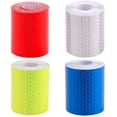 thumbnail image 1 of Reflective Tape For Motorcycle, Blue Reflective Pvc Film With Unique Design, Six-Sided Honeycomb Shape, Three-Dimensional, 4 Rolls, 50Mm × 3M, 1 of 7