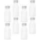 thumbnail image 4 of 8 Pack Reusable Clear Plastic Juice Bottles with Lids for Home Use ABS Transparent Design, 4 of 5