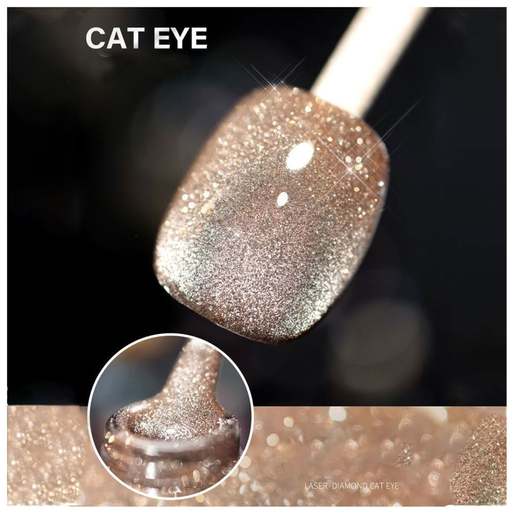 Gel Nail Polish 12 Colors Reflective Glitter Gel Long Lasting for Nail