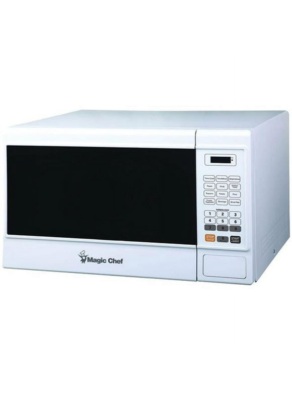 Magic Chef Countertop Microwave, White - 1.3 Cu ft