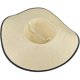 thumbnail image 2 of Womens Big Bowknot Straw Hat Large Floppy Foldable Roll Up Beach Cap Sun Hat Summer Uv Protection Beach Cap, 2 of 5