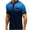 Navy, variant on Pitauce Mens Shirts Slim Fit Short Sleeve Print Shirt Summer Casual Outdoor Street Shirt on Clearance