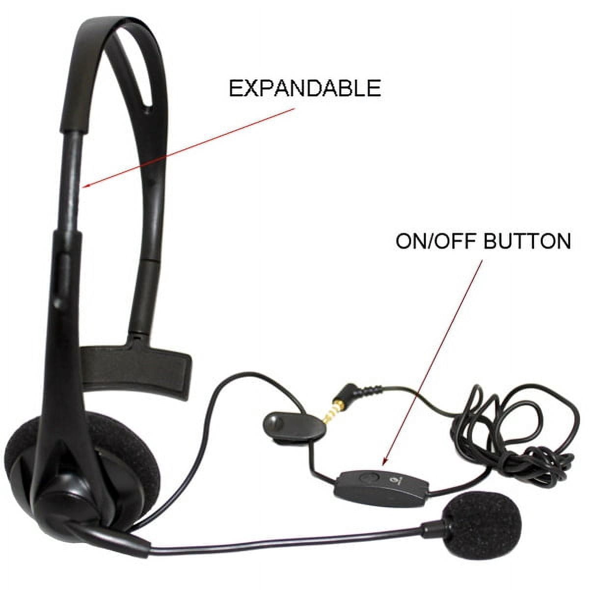 Earphone w Mic Wired Mono Headphone Headset 3.5mm Single Earbud Hands-free Microphone Y7D for Samsung Galaxy J7 Perx, S6 Edge+ Edge, Tab E NOOK 9.6 (SM-T560) Grand Prime Active Pro S3 9.7