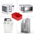 thumbnail image 4 of Basket Air Fryer Silicone Pot Food Grade Silicone Double Basket Air Fryer Liners Kitchen Accessories Compatible for Ninha DZ201 Foodi 8QT Dual Basket Air Fryers, 4 of 5