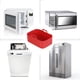 thumbnail image 4 of Olla de silicona para freidora de aire, cesta doble de silicona de grado alimenticio, accesorios de cocina compatibles con freidoras de aire de cesta doble Ninha DZ201 Foodi 8QT, 4 of 5