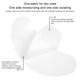 thumbnail image 1 of Parches Oculares 50 pares de almohadillas para extensiones de pestañas juego de pegatinas para ojos injertadas en forma de U herramientas de belleza Sywqhk Cuidado Belleza, 1 of 9