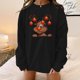 thumbnail image 2 of Sudadera de manga larga con estampado navideño informal con cuello redondo para mujer a la moda Fridja fksj795, 2 of 4