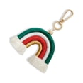 thumbnail image 1 of CNKOO Weaving Rainbow Keychains Bohemian Style Fashion Accessory Chic Woven Hanging Decor Keyholder Decoration Colorful Bag Pendant, 1 of 8