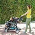 Graco Ready2Grow Click Connect LX Double Stroller, Glacier
