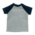 thumbnail image 3 of 1/6 Men Short Sleeve T Shirt Handmade Doll Clothes for 12" Dress up Figures Blue, 3 of 8