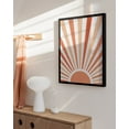 thumbnail image 5 of HAUS AND HUES Sun Art Prints Mid Century Modern Wall Decor - Terracotta Sun Poster and Boho Sun Wall Decor | Boho Prints Terracotta Decor | Mid Century Modern Boho Wall Decor UNFRAMED 12" x 16", 5 of 6