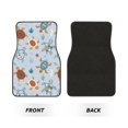 thumbnail image 2 of Disketp Sea Turtle for Crystal Velvet Car Mats Four-Piece Set,All-Season Automotive Protection, Vehicles, Cars, Trucks, and SUVs,Anti-Slip Design, 2 of 7