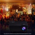 thumbnail image 3 of H80 1080P Led Mini Proyector Proyector De Video Portátil Proyector De Películas Para El Hogar Con Buena De Sonido Multi-Interfaz Para Viajar En El Patio Del Hogar Kearding EL014179-01, 3 of 6