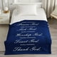 thumbnail image 5 of LHSHID Christian Gifts for Women Religious Gifts for Women Catholic Bible Verse Blanket Inspirational Spiritual Scriptures Religious Soft Throw Blanket Birthday Gifts for Women 50x60in, 5 of 6