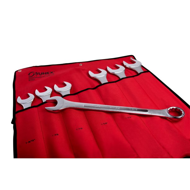 Sunex Tools 9707 Jumbo Combination Wrench Set