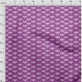 thumbnail image 4 of oneOone Viscose Chiffon Purple Fabric Asian Block Dress Material Fabric Print Fabric By The Yard 42 Inch Wide, 4 of 4