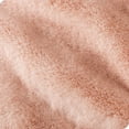 thumbnail image 5 of Bare Home Faux Fur Blanket - 47" x 60" - Ultra Soft Fleece - Throw, Blush, 5 of 5